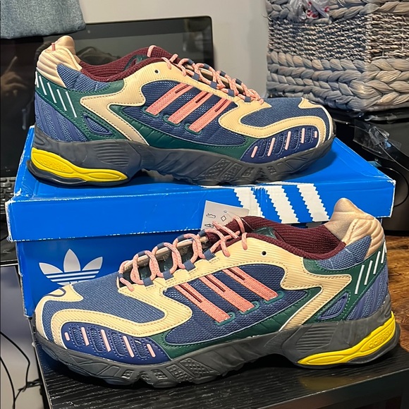 adidas Other - Adidas Navy and Pink Athletic Shoes